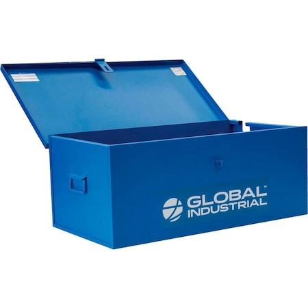 Global Industrial Welder's Chest, Blue, 4 cu ft, 30" W x 16" D x 12" H 133725